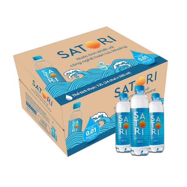 Nước suối Satori 500ml