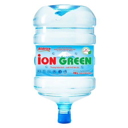Nước uống kiềm Ion Green bình 19L của Bidrico